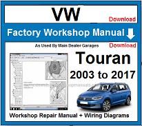 VW Volkswagen Touran Workshop Repair Manual